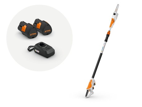 Przejdź do produktu STIHL HTA 30 Podkrzesywarka, zestaw 2 x AS 2 i ALS 31 